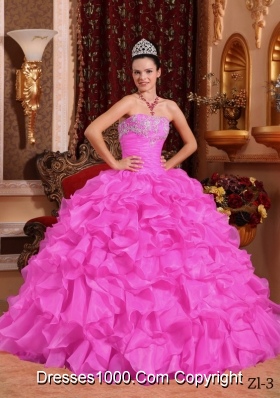 2014 Ball Gown Strapless Beading Quinceanera Dresses with Appliques