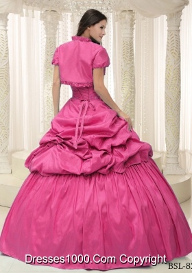 2014 Puffy Sweetheart Long Quinceanera Dresses with Appliques