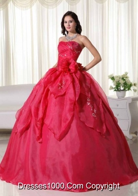 Fashionable Puffy Strapless Quinceanera Dresses with Appliques