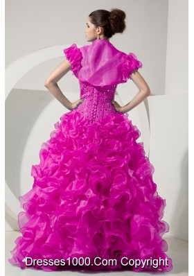 Pretty Princess Sweetheart Long Quinceanera Dresses with  Beading