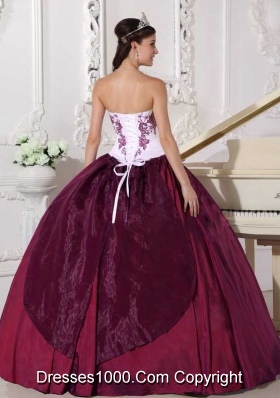 2014 New Arrival Ball Gown Sweetheart Quinceanera Dress with Embroidery