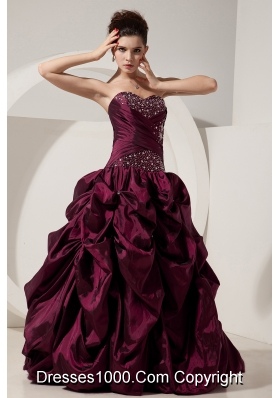 Princess Strapless Organza Sweet Sixteen Dresses with  Beading
