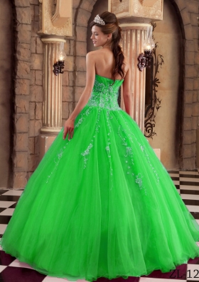 New Style Princess Organza Beading Quinceanera Dresses with Sweetheart