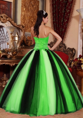 2014 Pretty Ball Gown Sweetheart Beading Quinceanera Dresses