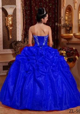 Cute Sweetheart Appliques Quinceanera Dresses with Beading