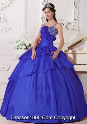 New Style 2014 Beading Quinceanera Dresses with Straps