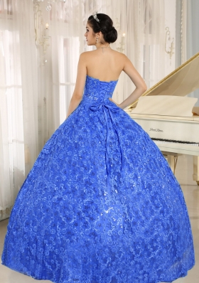 2014 New Style Embroidery Sequins Sweetheart Quinceanera Dresses