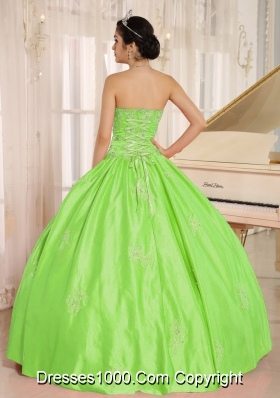 Elegant Embroidery and Beading Quinceanera Gown with Sweetheart