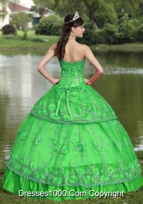 New Style For 2014 Spring Quinceanera Gowns with Beading