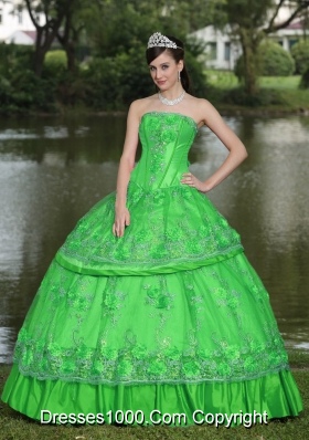 New Style For 2014 Spring Quinceanera Gowns with Beading