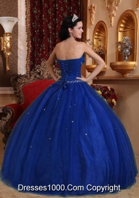 Simple Sweetheart 2014 Beading Quinceanera Dresses for Military Ball