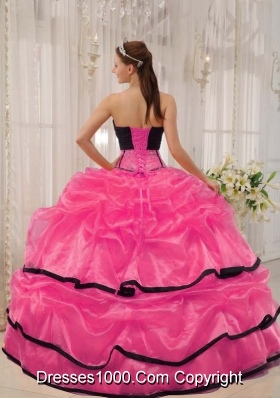 New Style Strapless Organza Quinceanera Gown Dresses with Beading