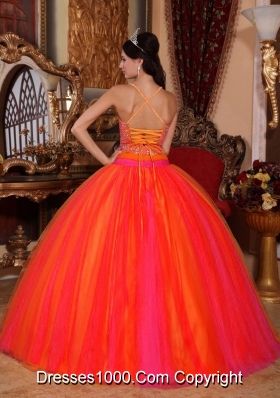 The Super Hot Puffy V-neck 2014 Beading Quinceanera Dresses