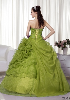 Sweetheart Quinceanera Dresses Gowns with Beading and Ruffles