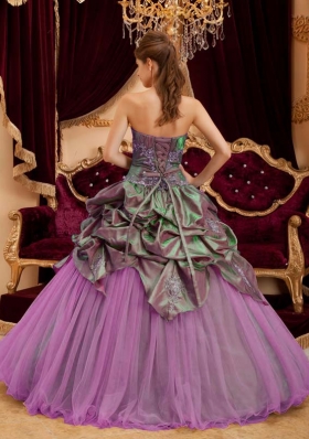 Gorgeous Puffy Strapless Beading Quinceanera Dresses for 2014