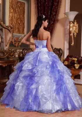 Puffy Multi-colored Sweetheart Beading and Ruching Quinceanera Dresses for 2014