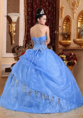 2014 New Style Puffy Sweetheart Beading Quinceanera Dresses with Appliques