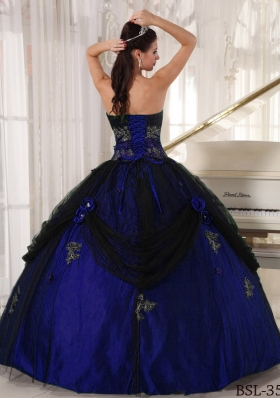 Ball Gown Strapless Pretty Quinceanera Dress with  Beading and Appliques