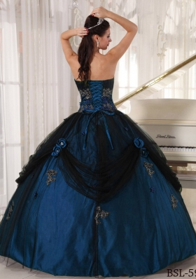 New Style Puffy Strapless Beading 2014 Quinceanera Gowns