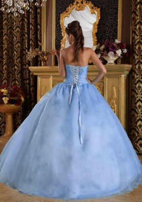 Perfect Ball Gown Sweetheart Appliques and Beading 2014 Quinceanera Dresses