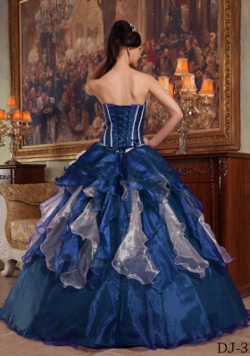 Cheap Sweetheart Beading Puffy Long Quinceanera Gowns