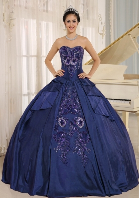 Discount Embroidery Pretty Quinceanera Dresses With Sweetheart