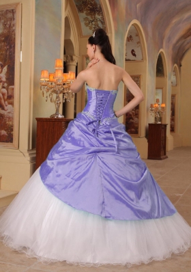 Simple Princess Sweetheart Beading Quinceanera Dresses for 2014