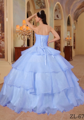 Classical Puffy Sweetheart 2014 Beading Quinceanera Dresses with Ruffles