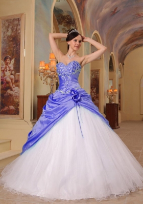Luxurious Colourful Princess Sweetheart Beading  2014 Quinceanera Dresses