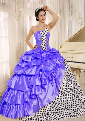 Popular Ball Gown Strapless 2014 Spring Quinceanera Dresses