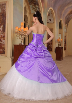 2014 Princess Sweetheart Beading Quinceanera Dresses with Appliques