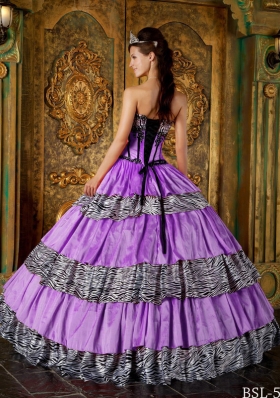 Luxurious Puffy Sweetheart 2014 Ruffles Layers Quinceanera Dresses