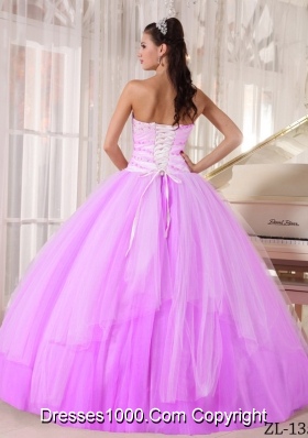 Affordable Sweetheart Tulle Sweet 16 Dresses with Beading