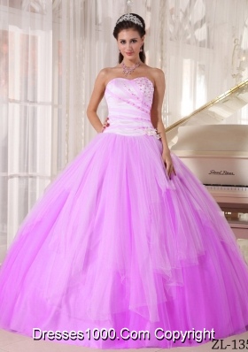 Affordable Sweetheart Tulle Sweet 16 Dresses with Beading
