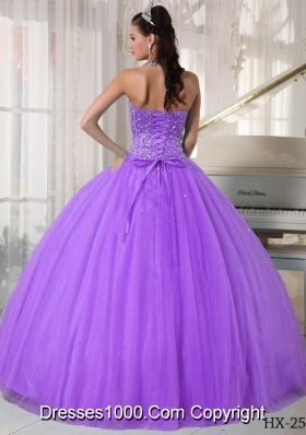 Ball Gown Sweetheart Beading Quinceanera Dresses Gowns