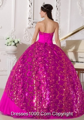 Brand New Strapless Tulle Ruching Quinceanera Dress with Special Fabric