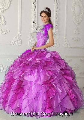 Strapless Beading Dress For Quinceanera with Appliques and Beading