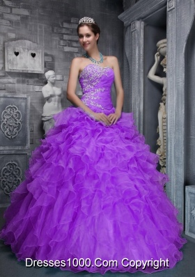 2014 Beautiful Sweetheart with Beading and Appliques for Quinceanera Dress