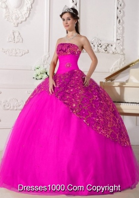 Brand New Strapless Tulle Ruching Quinceanera Dress with Special Fabric