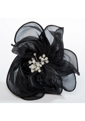 Cheap Organza Champagne Fascinators for Special Occasion