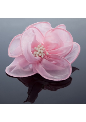 Cheap Organza Champagne Fascinators for Special Occasion