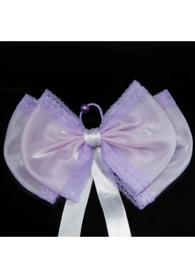 The Butterfly Tire White Sash Bowknot for Outdoor