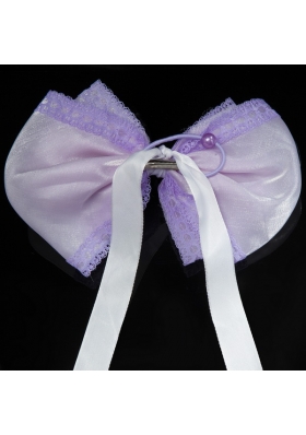 The Butterfly Tire White Sash Bowknot for Outdoor