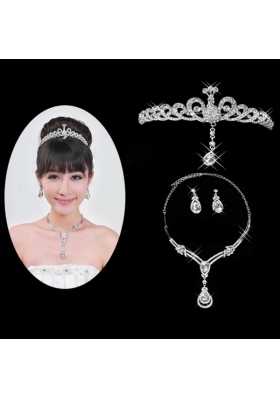 Beautiful Alloy/Rhinestones Ladies' Jewelry Sets