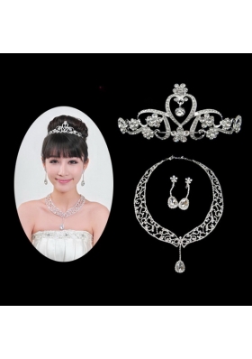 Gorgeous Alloy/Rhinestones With Rhinestone Ladies' Jewelry Sets