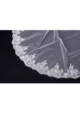 Two-Tier Tulle Drop Veil Bridal Veils for Wedding Party