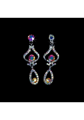 Multi-colored Alloy With Rhinestone Ladies' Jewelry Sets