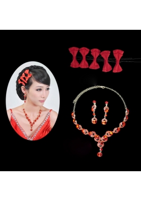 Beautiful Czech Stones Ladies' Jewelry Sets