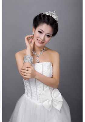 Dreamlike Alloy With Rhinestone Pearl Ladies' Jewelry Sets