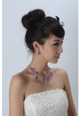 Gorgeous Alloy/Rhinestones Women's Jewelry Sets